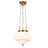 Baptiste Belby 1 - Light Schoolhouse Pendant Light With Mint/milk Glass Shade For For Bedroom, Dining Room, Hallway, Kitchen Island-1586348505-1606734492