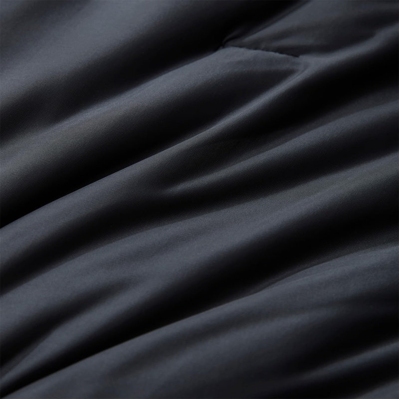 Coma Inducer Cool as the Other Side of the Pillow Oversized Comforter Set, Black, King Comforter + 2 King Shams