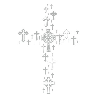 Religious & Spiritual Non-Wall Damaging Wall Decal