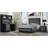Soluto Grey And Black Full Bed