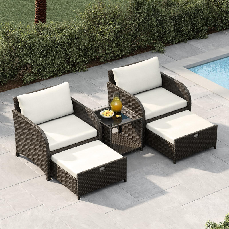71cm Wide Patio Sofa, Beige