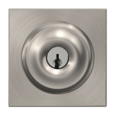 Georgian Keyed Entry Knob with Collins Trim