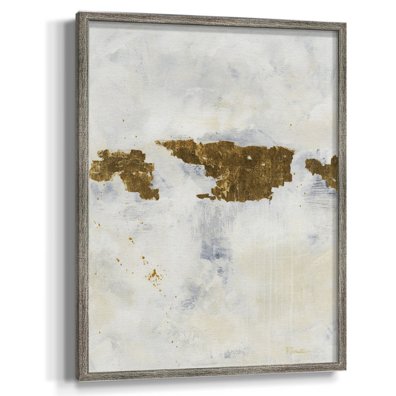 Mixed Messages II Framed Print - Solid Wood, H 21 po x l 17 po