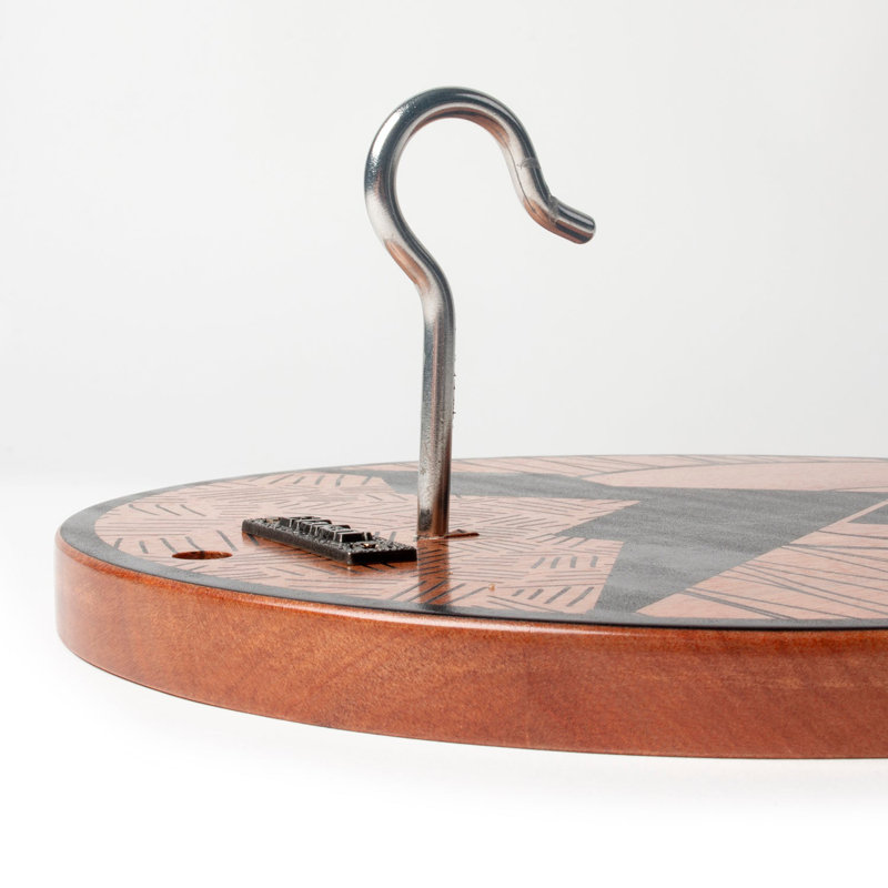Jeu de crochets et d'anneaux en acajou Mount Elakai Wayfarer