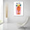  «Colourful cocktails 4» par Farida Zaman, art mural en verre acrylique, 24 po x 36 po