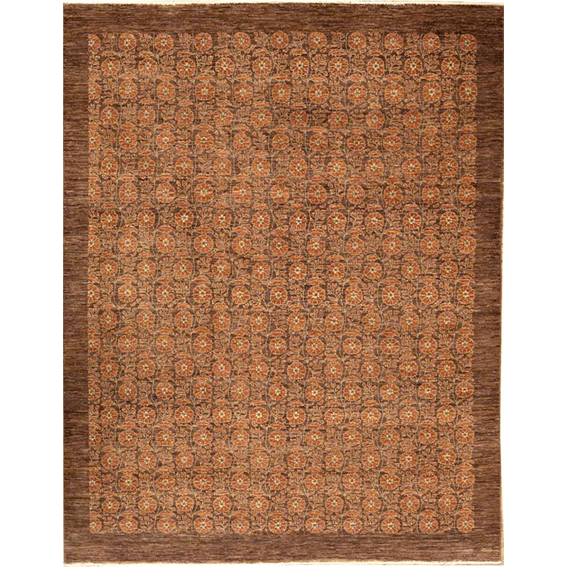 Oriental Area Rug in Brown