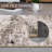Modern Abstract Area Rug – Washable,  Soft, Low Pile, Non-Slip, Mark Resistant, Distressed Carpet –  for Living Room, Bedroom, Office,-804791060-804791062