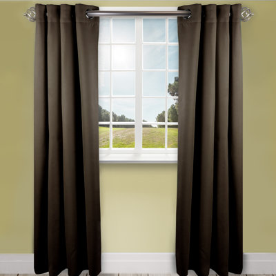 Polen Room Darkening Curtain Single Panel