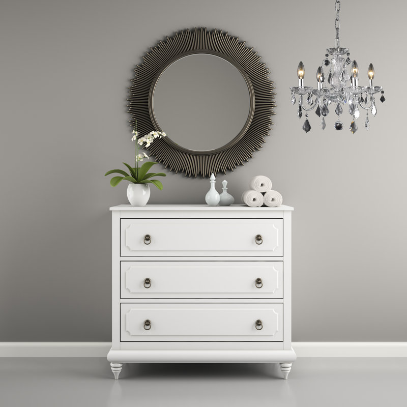 Dusitn 4 - Light Chandelier, Chrome