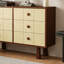 Armoire d'entrée à six tiroirs Mid-Century
