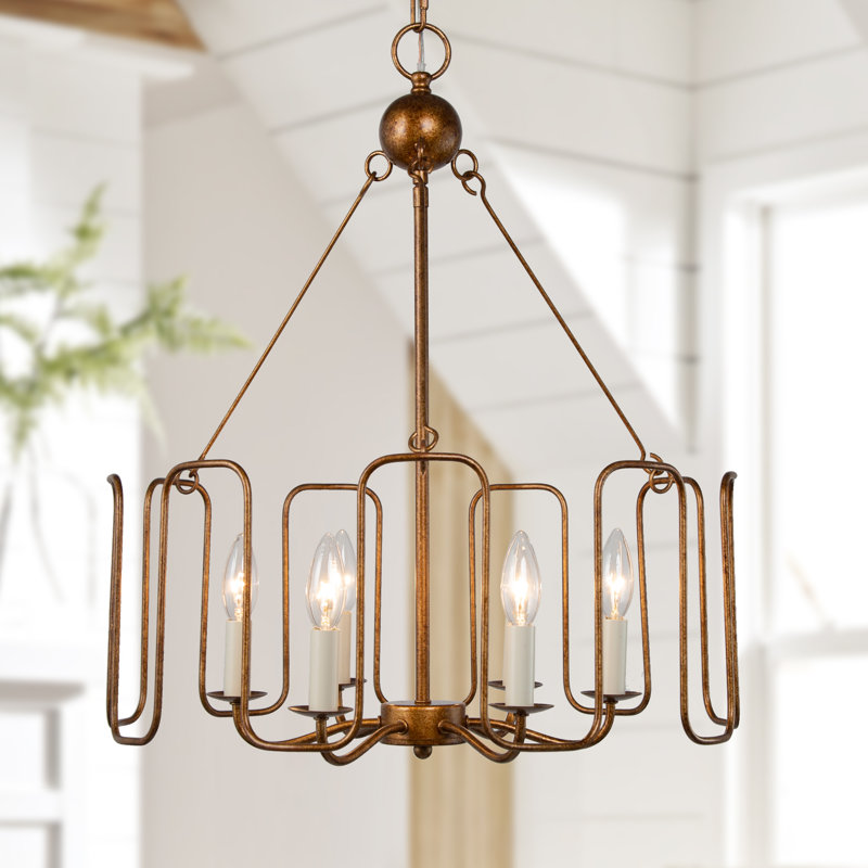 Lustre tambour 6 lumières Parmer