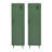 2x Garage Storage Cabinet with Adjustable Shelf for Tools and Equipment, Army Green