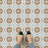 Revival Ring Mini 4" x 4" Ceramic Patterned Wall & Floor Tile