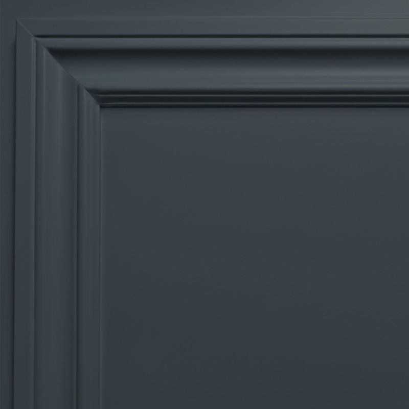 Dalle de porte intérieure 1 panneau Palazzo, Gris anthracite, 80 x 24