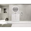 Lavabo de salle de bain sur pied 36 po en résine et 2 portes d'armoire à fermeture en douceur (emballage KD)-126528733-126528735