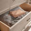 Commode 4 tiroirs, finition grise
