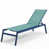 Dupione Aquamarine Sling/Midnight selected
