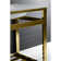 Kingston Brass Quadras 31-Inch Ceramic Console Sink with Steel Base and Shelf