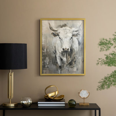 ANIMALS Series Cxxv, reproduction encadrée - bois massif