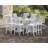 POLYWOOD Vineyard 9-Piece Nautical Trestle Bar Set-29563493