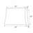 10'' H Linen Rectangle Lamp Shade