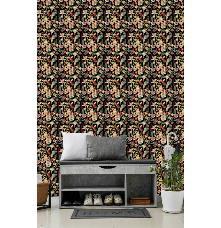Panneau de papier peint autocollant L 10,4 pi x l 25 po
