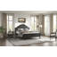 Grand lit plateforme en bois avec tête de lit et pied de lit, noir (heure d’arrivée prévue: 7,7)-539677595-539677596