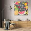 Art de toile tendue Bay Gallery Home ™, Cynthia Gallery, Fresh Fruit Sentiment, noir, doux-264012147