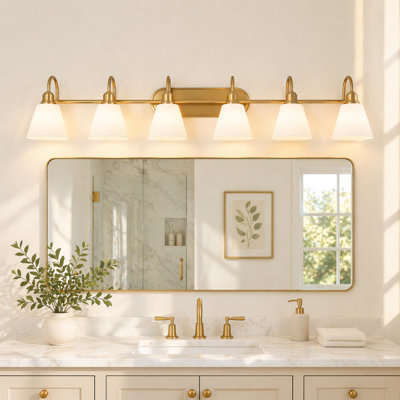 6 - Light Dimmable Vanity Light