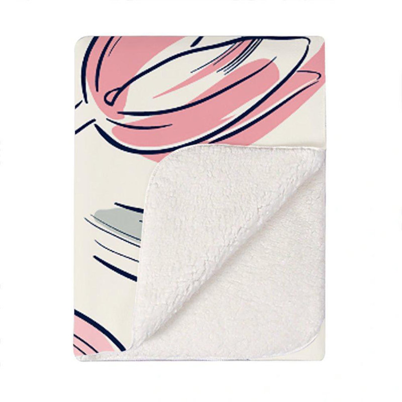 Hettie Plain Weave / Muslin Throw Blanket