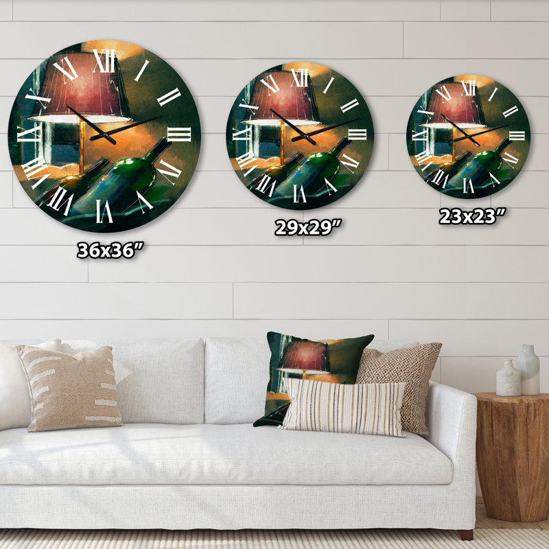 Horloge murale moderne, Moyenne
