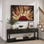 «Western Wood Effect Landscape Brown Sun Rays», impression rustique sur toile encadrée-93389053-93389054-119598449