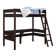 Everiz Twin Solid Wood Loft Bed with Built-in-Desk by Isabelle & Max™