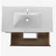 Meuble-lavabo mural 36 po avec lavabo en céramique et tiroirs à fermeture en douceur-381352053