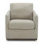 Fauteuil pivotant rembourré avec coussins réversibles Bobbi-100965896
