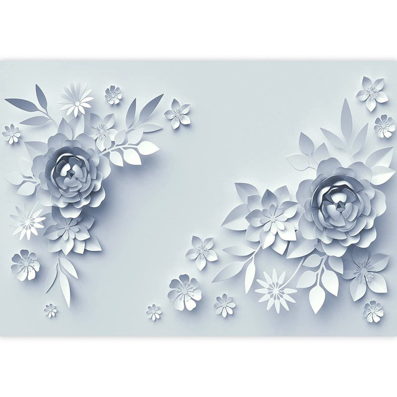 Peel & Stick Floral Border, 100" L x 144" W