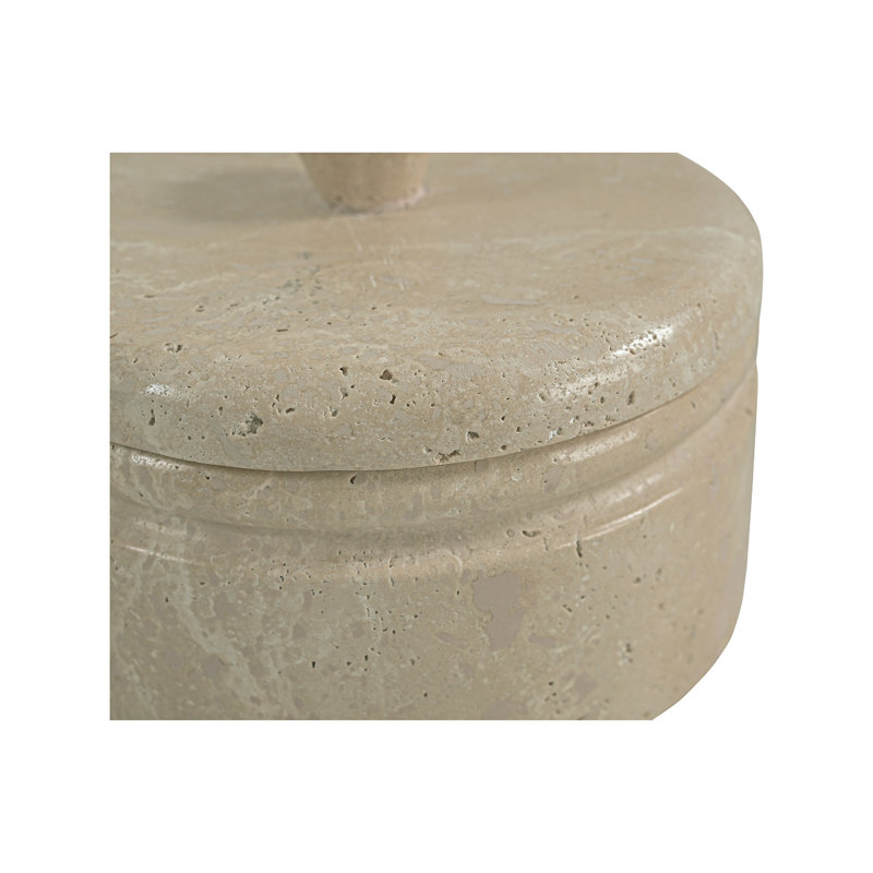 Valencia Travertine Decorative Box