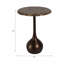 Table d'appoint en marbre pour chambre Ernstfried-115942470