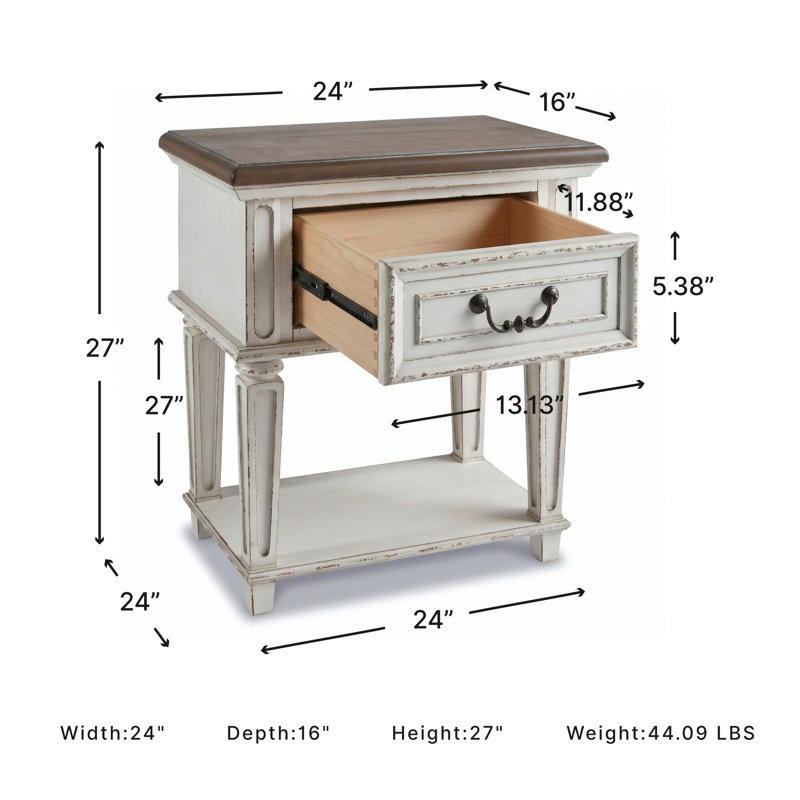 Heraldas 24'' W Nightstand