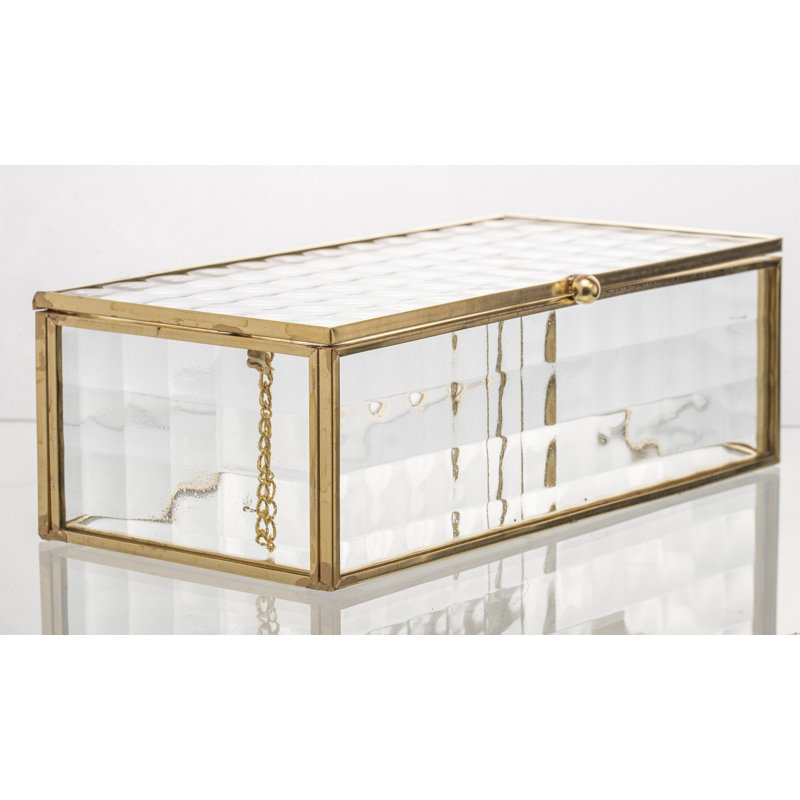 Glass Jewelery Box +