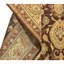 High-Quality Hand-Knotted Brown And Gold Area Rug