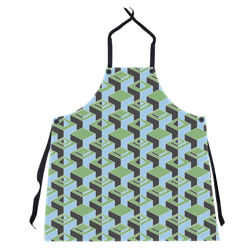 Tablier de gratte-ciels, Vert / Sarcelle