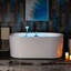 Baignoire de trempage à jets d'eau et à bulles d'air 59 po. X 31,5 po.-107484251
