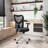 Mirenda Height-adjustable Padded armrests High Back Mesh Office Chair
