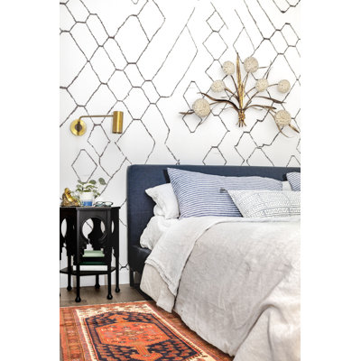 Andelz Navy Rug 3'2" x 5'8"