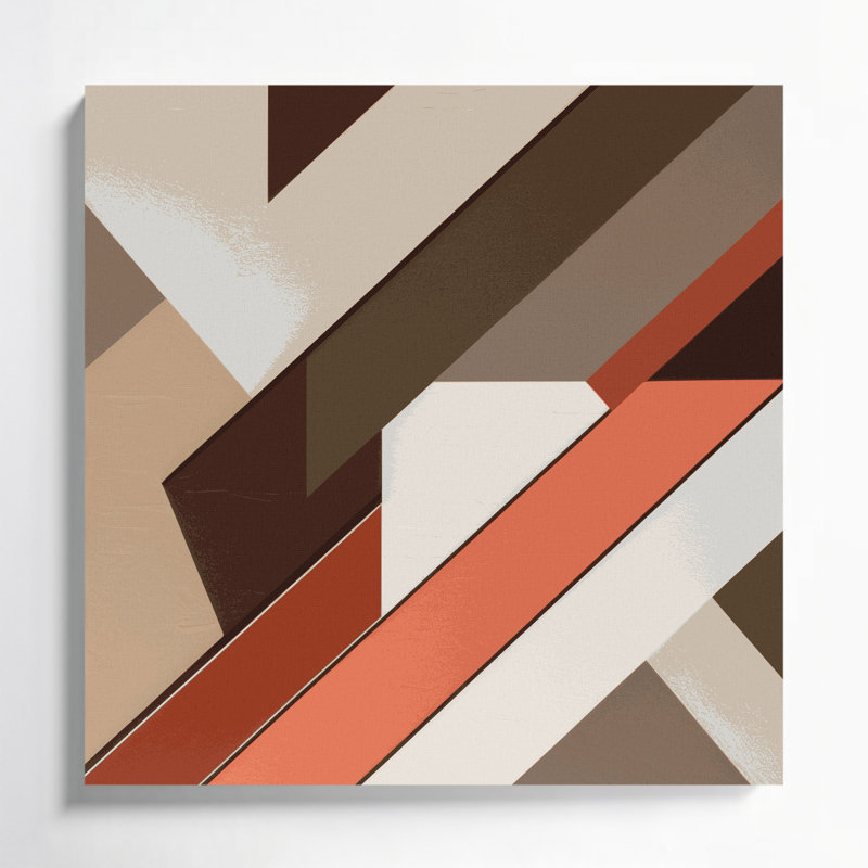 Art mural rigide sur toile Hard Edge 91, H 32 po x l 32 po