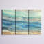 «Landscape Ocean Minéral Waves», peinture sur toile - Vagues de l'océan-40997455