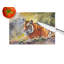 Bengal Tiger Glass Cutting Board Large