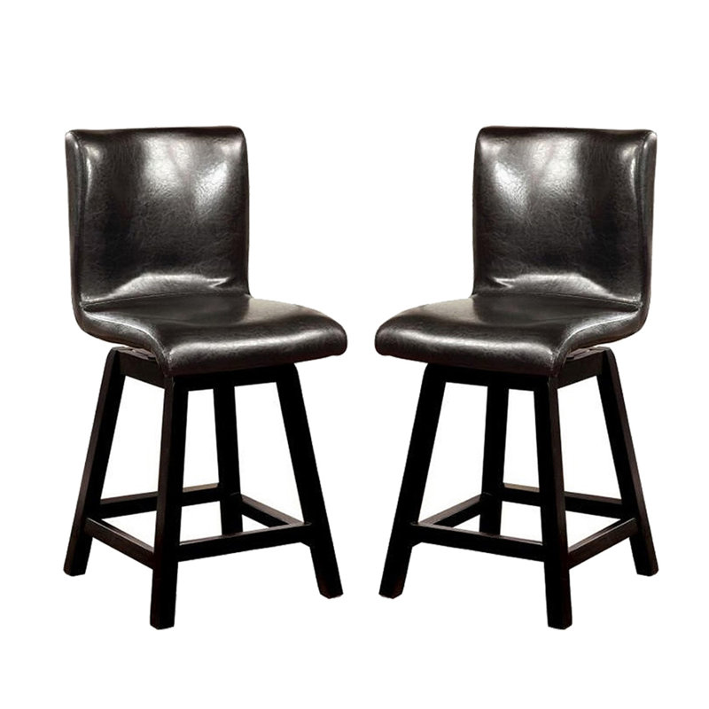 Swivel Upholstered Counter Stool