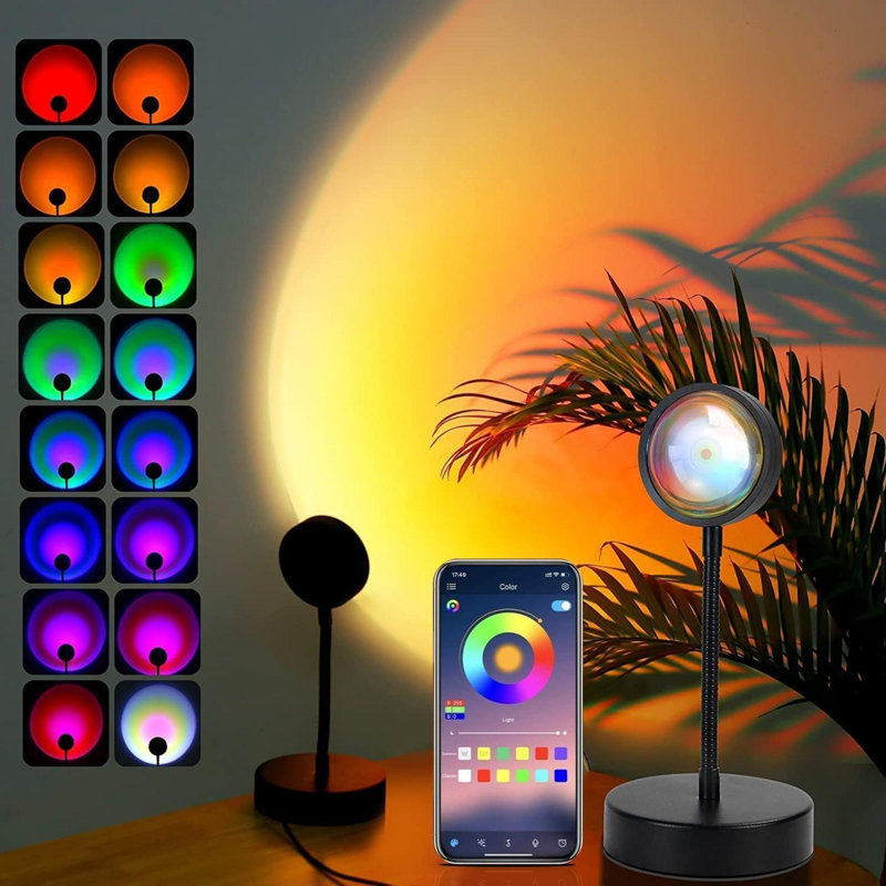 Projecteur de lampe Sunset